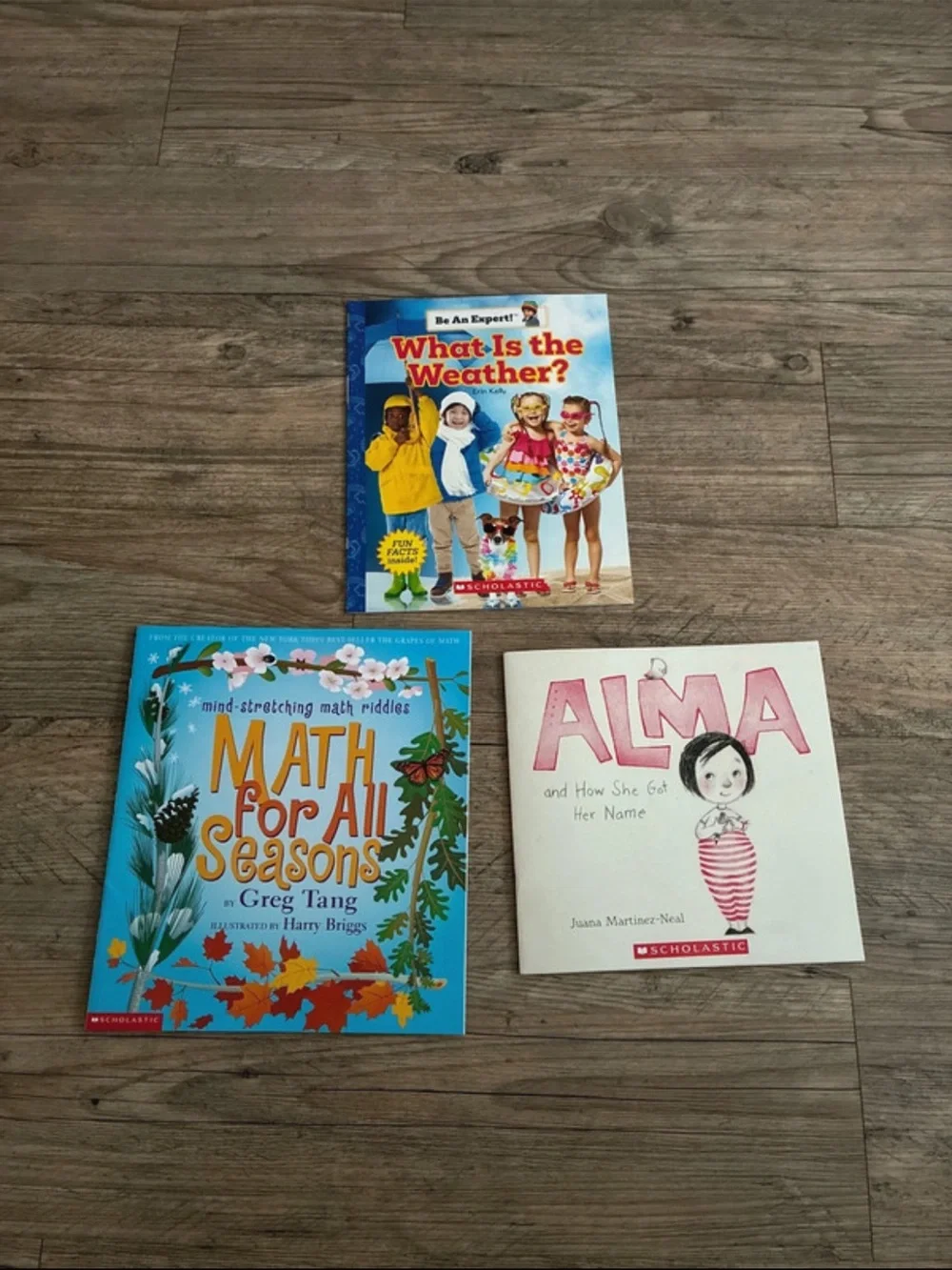 Scholastic Children's Books Set - Blue, White & Multicolor Covers